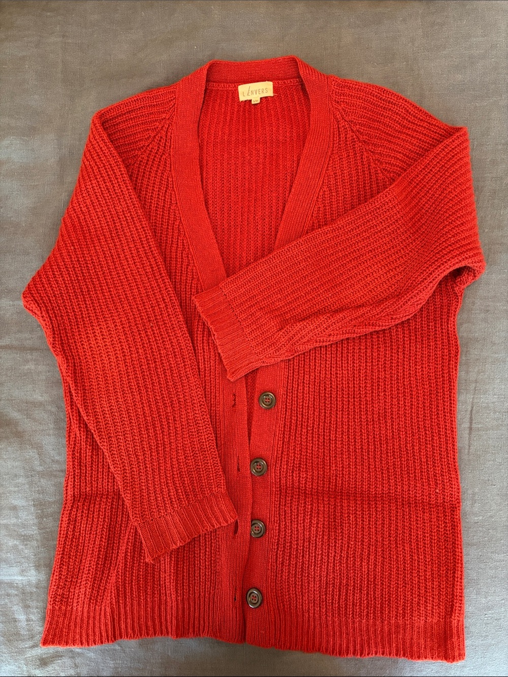 L’Envers Claude Wool Cardigan